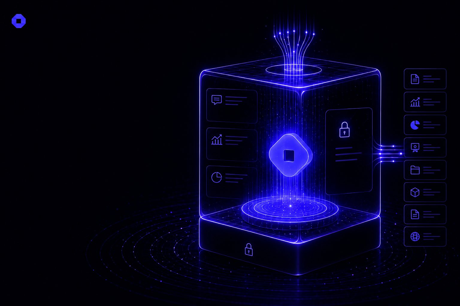 Your data is secure and private
